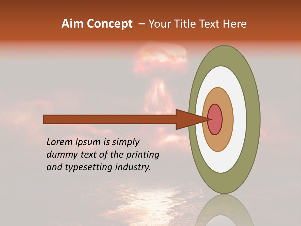 Power Weapon Test PowerPoint Template