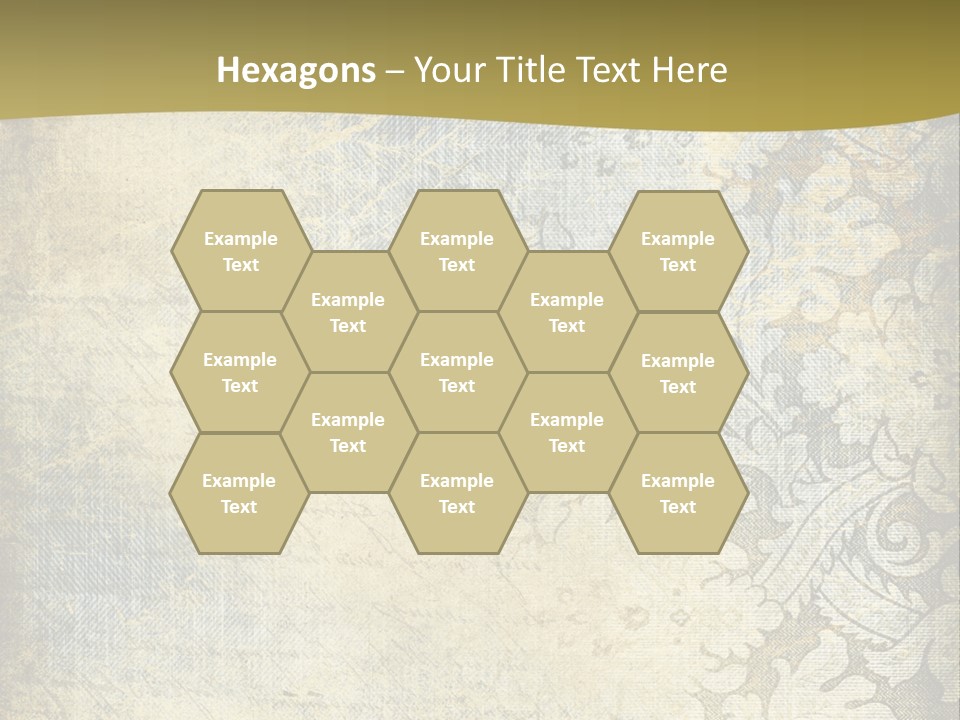 Room Character Chair PowerPoint Template