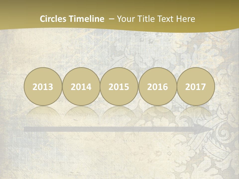 Room Character Chair PowerPoint Template