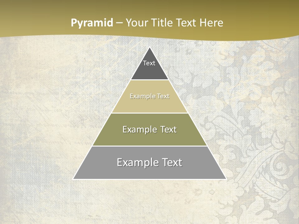 Room Character Chair PowerPoint Template