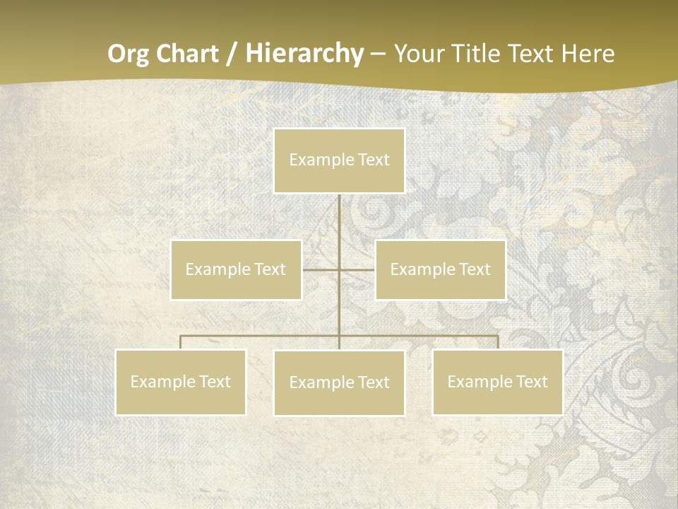 Room Character Chair PowerPoint Template