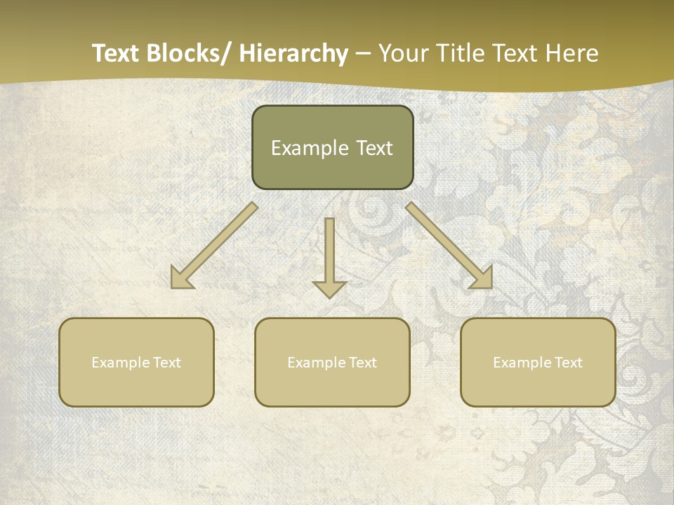 Room Character Chair PowerPoint Template