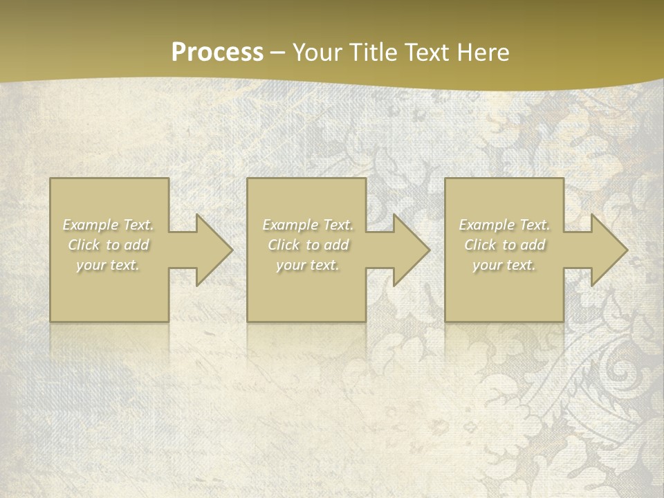 Room Character Chair PowerPoint Template