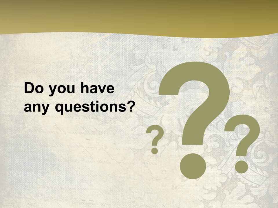 Room Character Chair PowerPoint Template