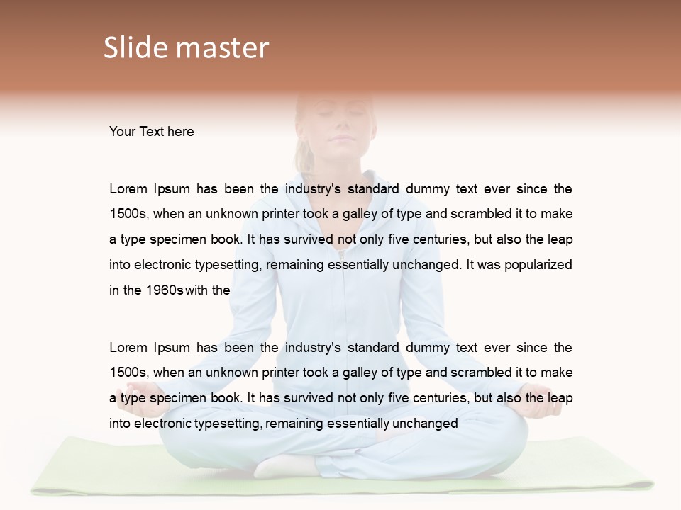 Care Power Training PowerPoint Template