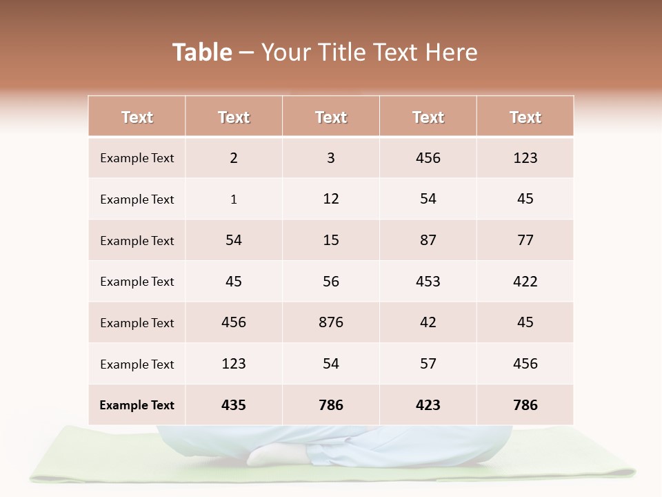 Care Power Training PowerPoint Template