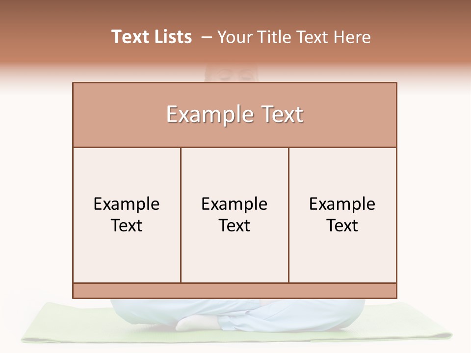 Care Power Training PowerPoint Template