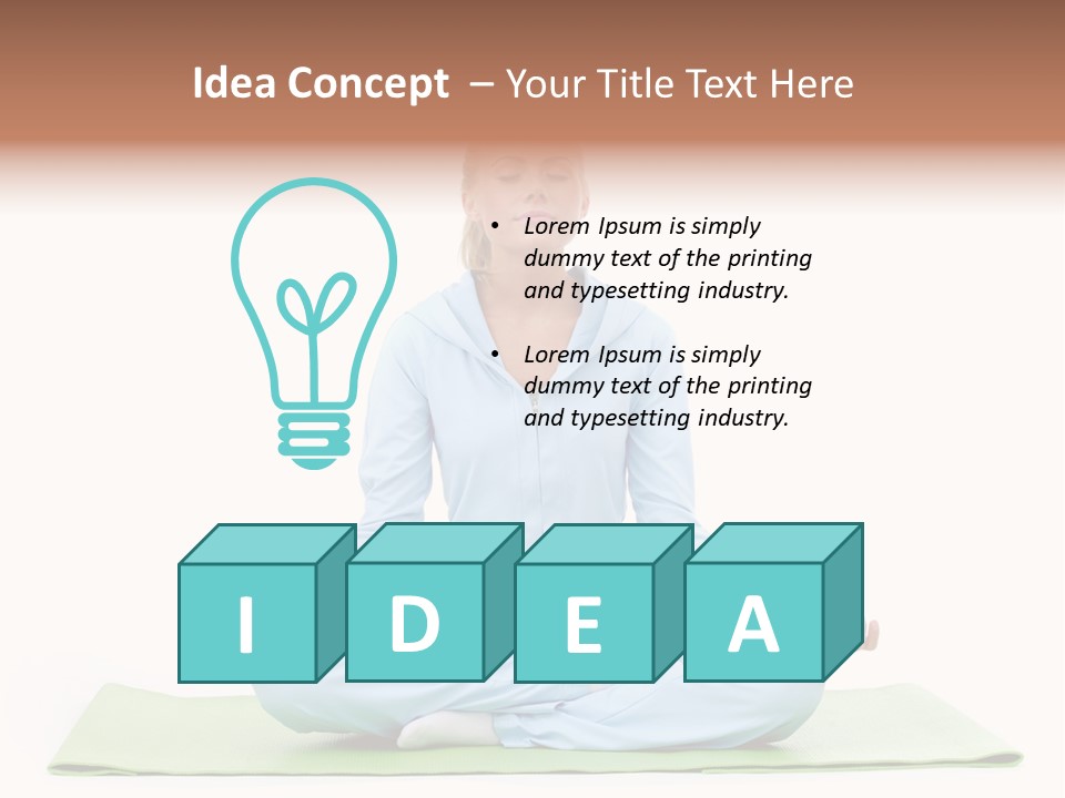 Care Power Training PowerPoint Template