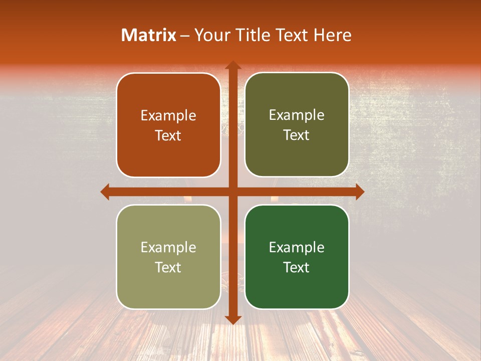 Decor Chair Old PowerPoint Template