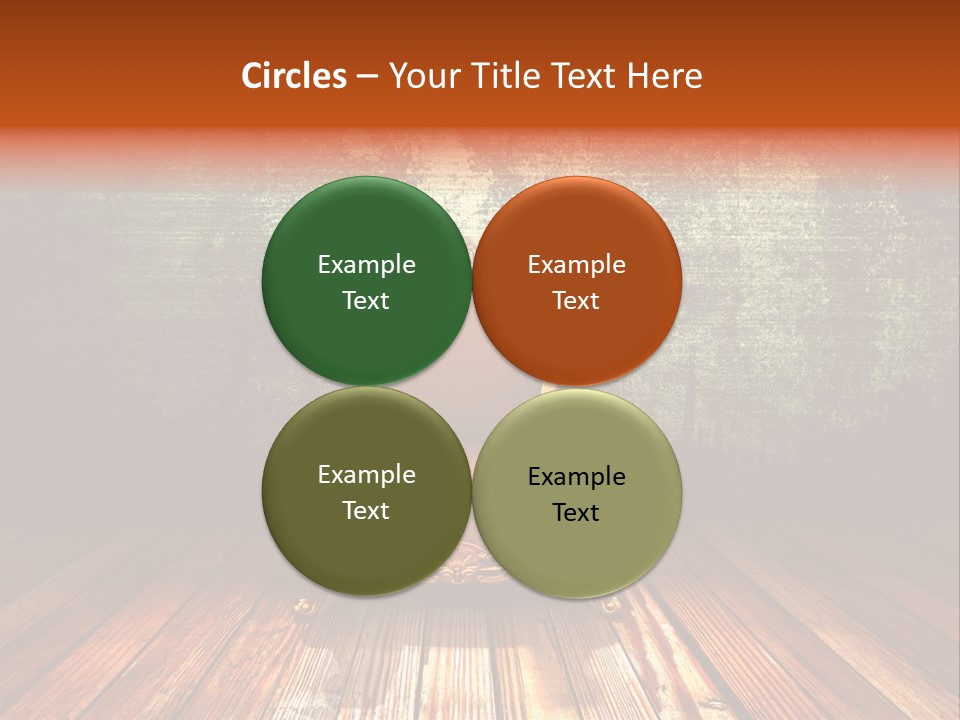 Decor Chair Old PowerPoint Template