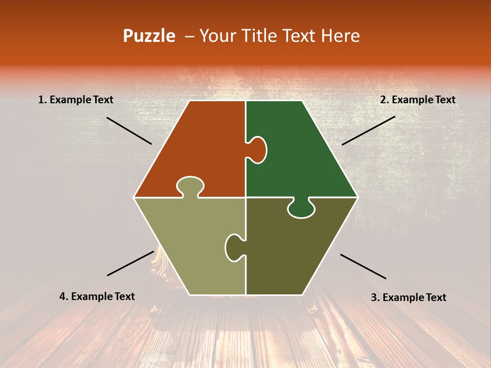 Decor Chair Old PowerPoint Template