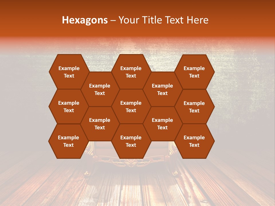 Decor Chair Old PowerPoint Template