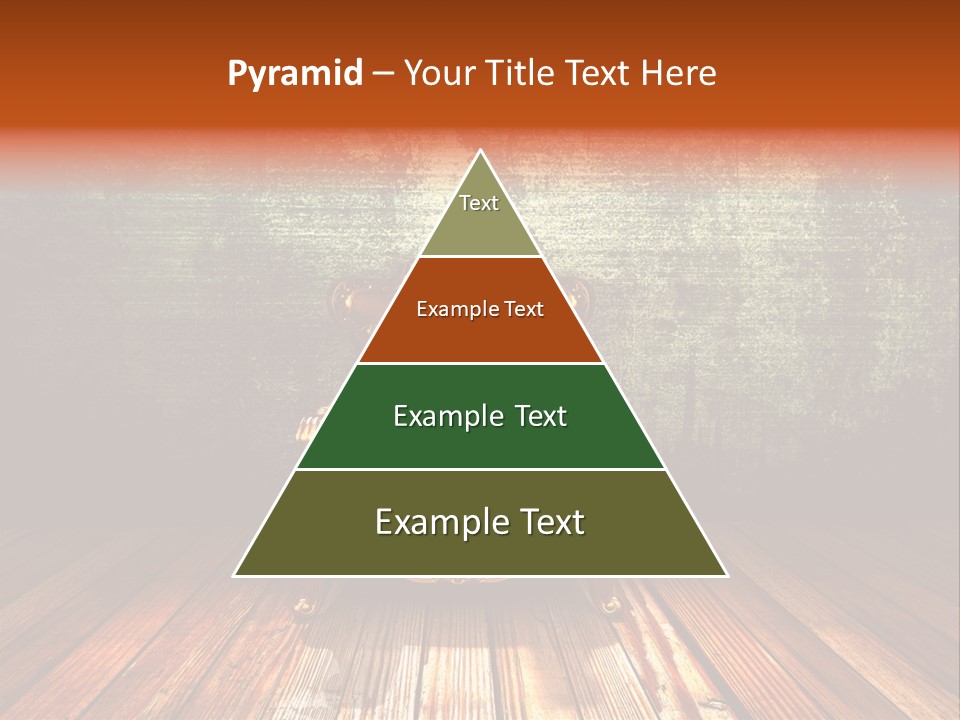 Decor Chair Old PowerPoint Template