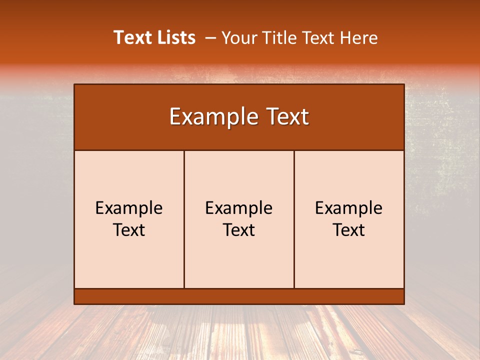 Decor Chair Old PowerPoint Template