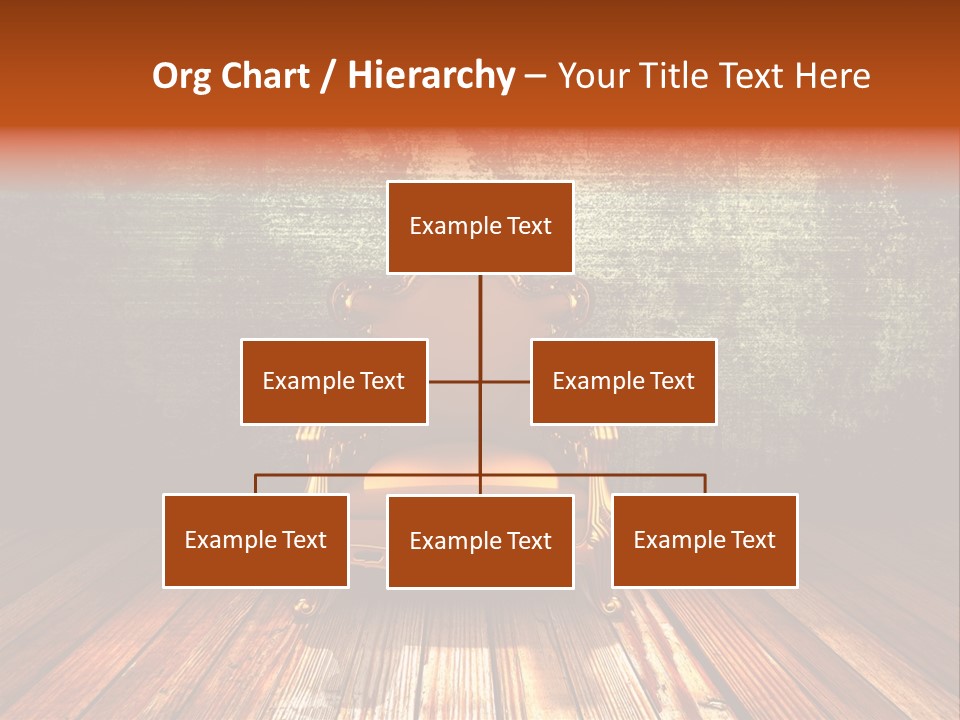 Decor Chair Old PowerPoint Template