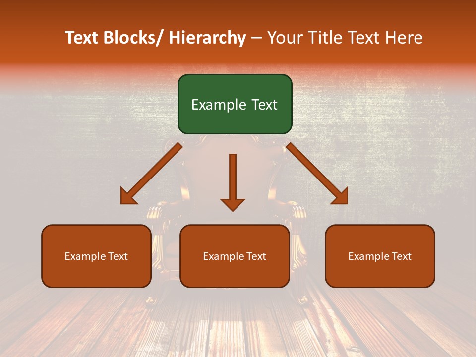 Decor Chair Old PowerPoint Template