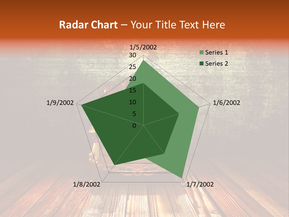 Decor Chair Old PowerPoint Template