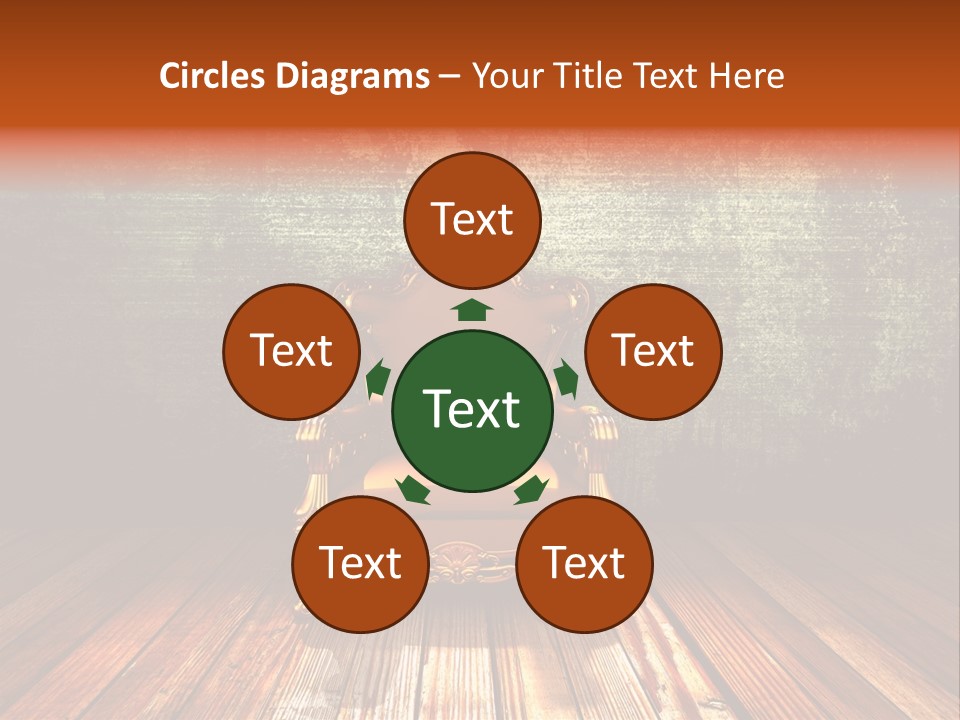 Decor Chair Old PowerPoint Template