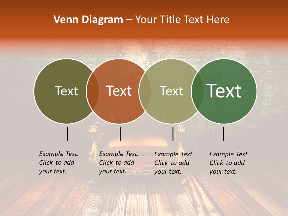 Decor Chair Old PowerPoint Template
