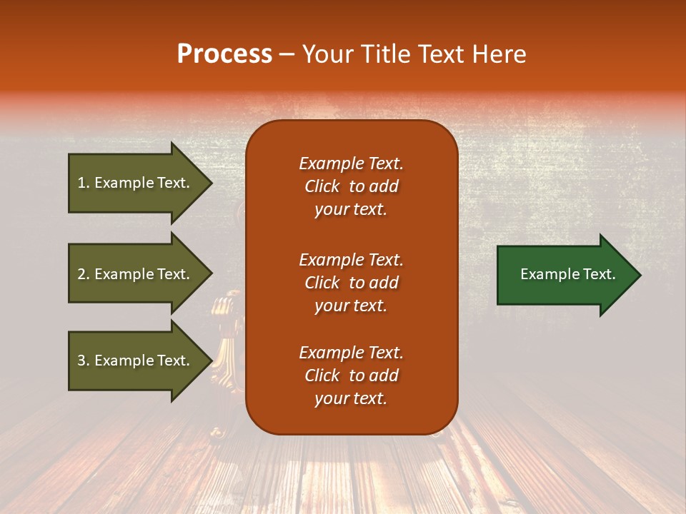 Decor Chair Old PowerPoint Template