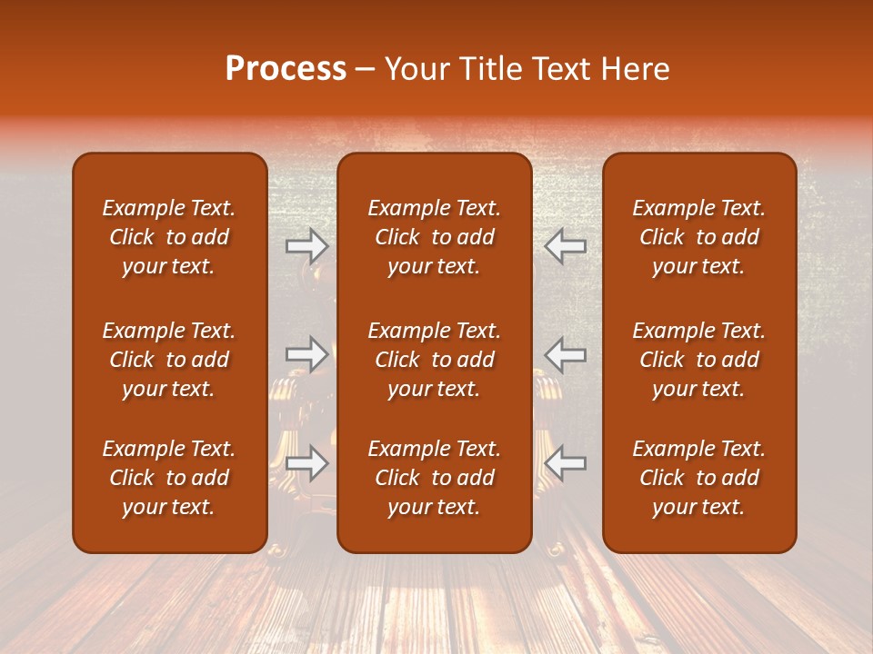 Decor Chair Old PowerPoint Template