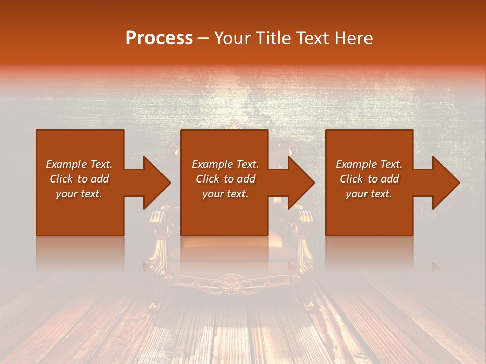 Decor Chair Old PowerPoint Template