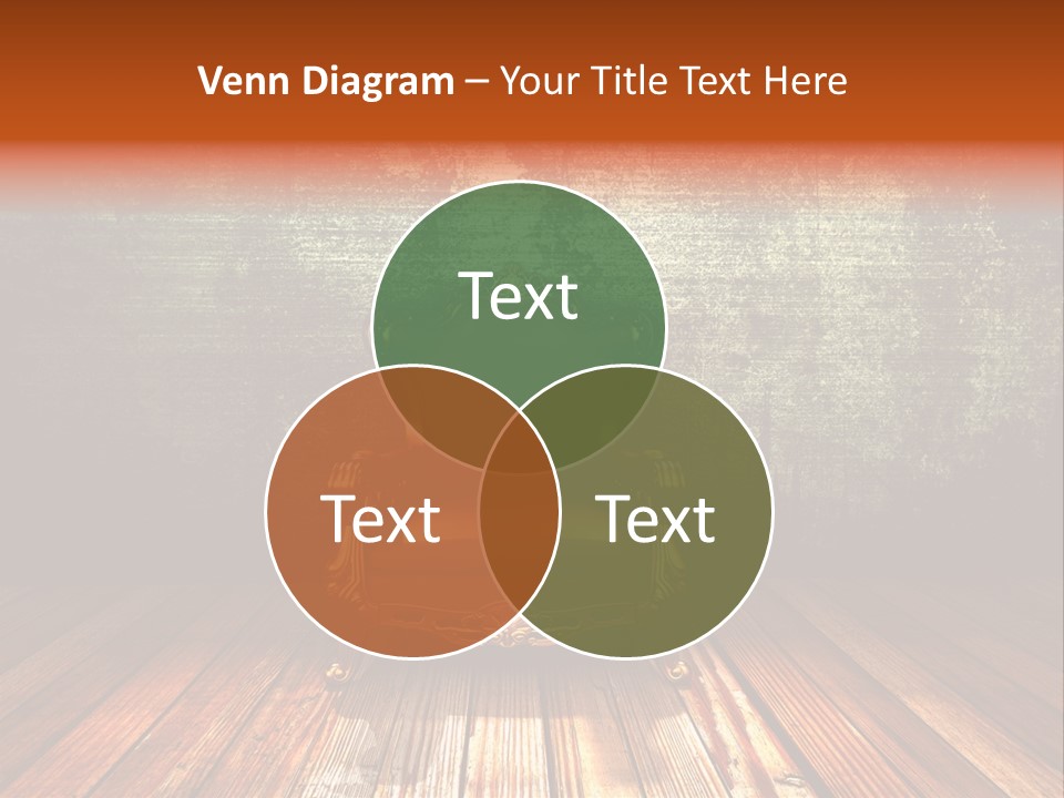 Decor Chair Old PowerPoint Template