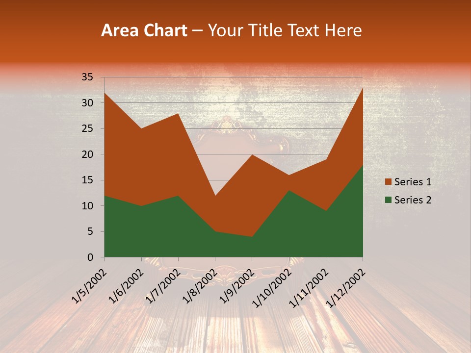 Decor Chair Old PowerPoint Template
