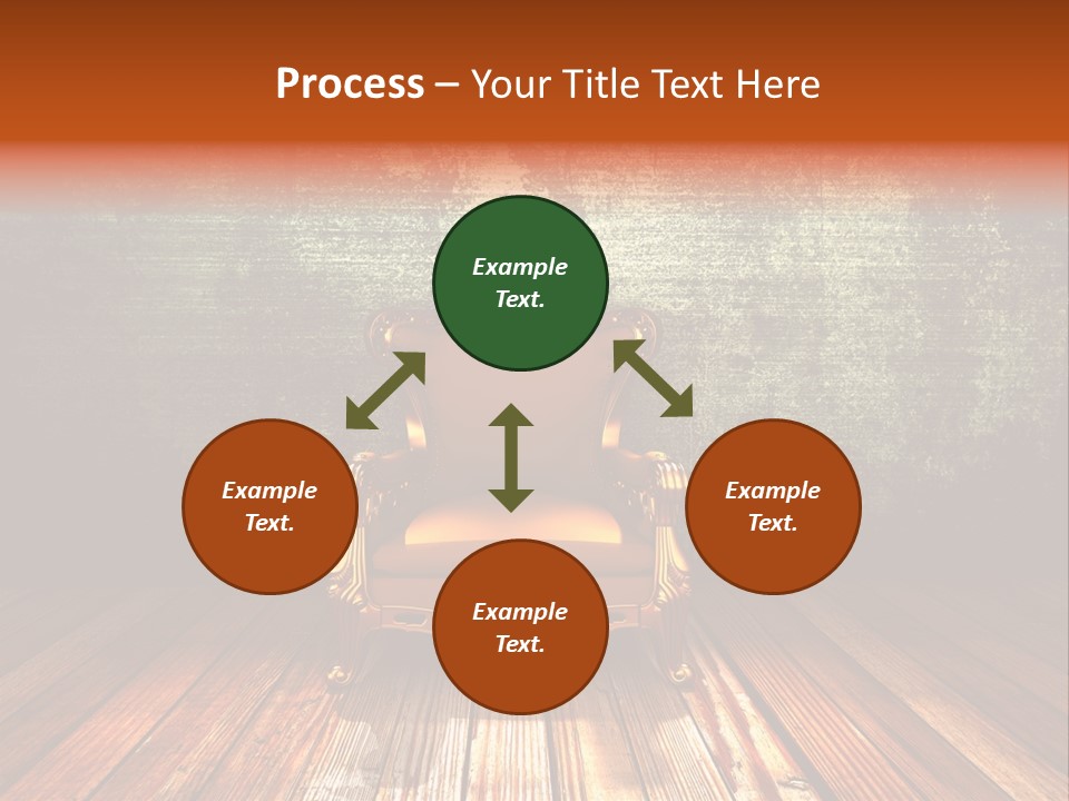 Decor Chair Old PowerPoint Template