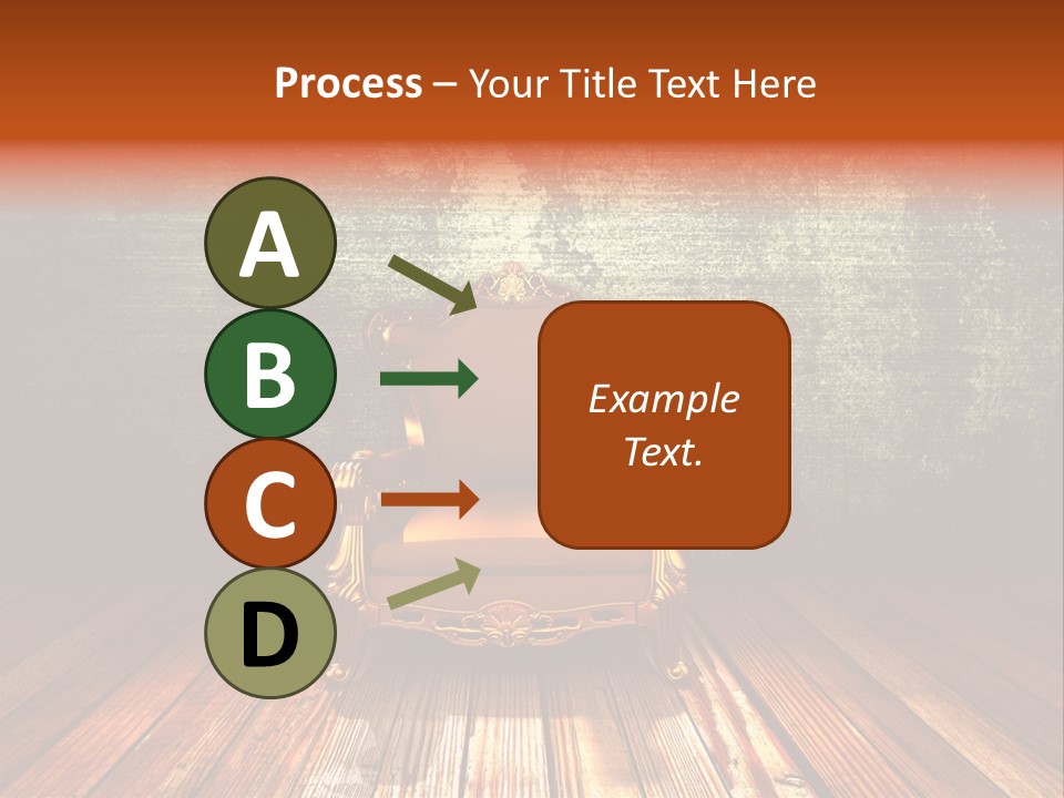 Decor Chair Old PowerPoint Template