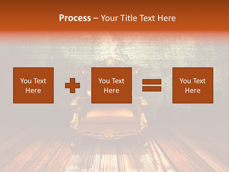 Decor Chair Old PowerPoint Template