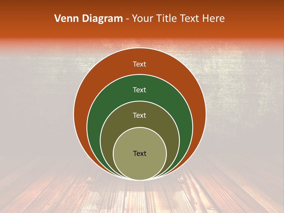 Decor Chair Old PowerPoint Template