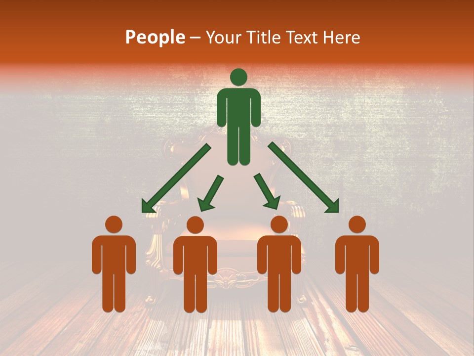 Decor Chair Old PowerPoint Template