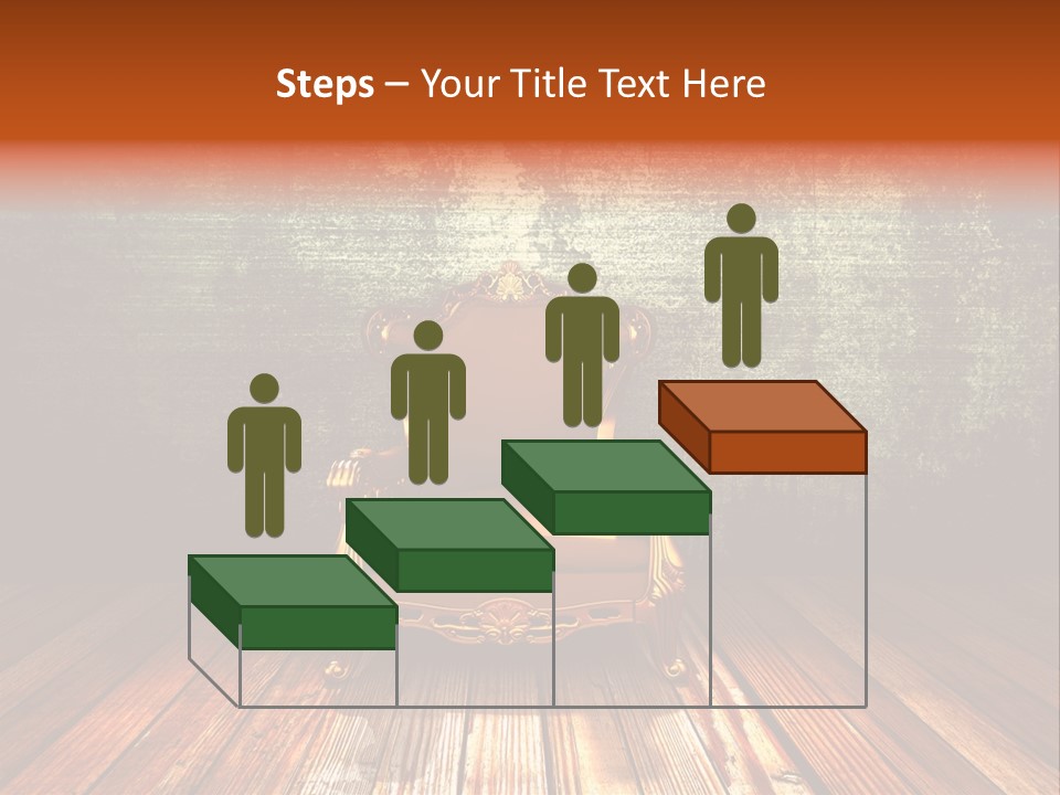 Decor Chair Old PowerPoint Template