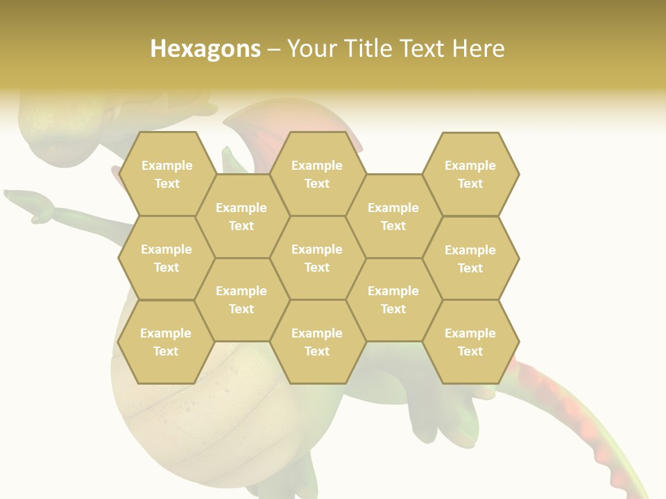 Clip Medieval Dragon PowerPoint Template