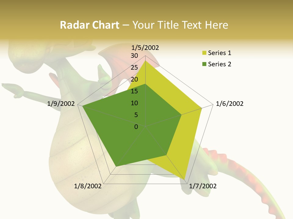 Clip Medieval Dragon PowerPoint Template