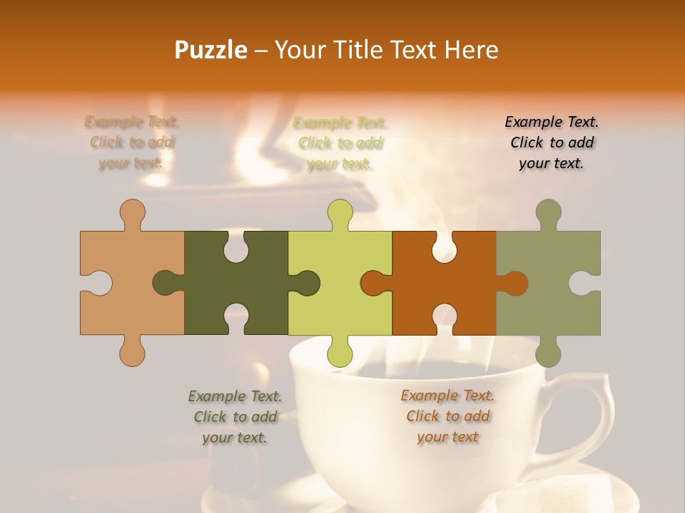 Wall Coffee Old PowerPoint Template