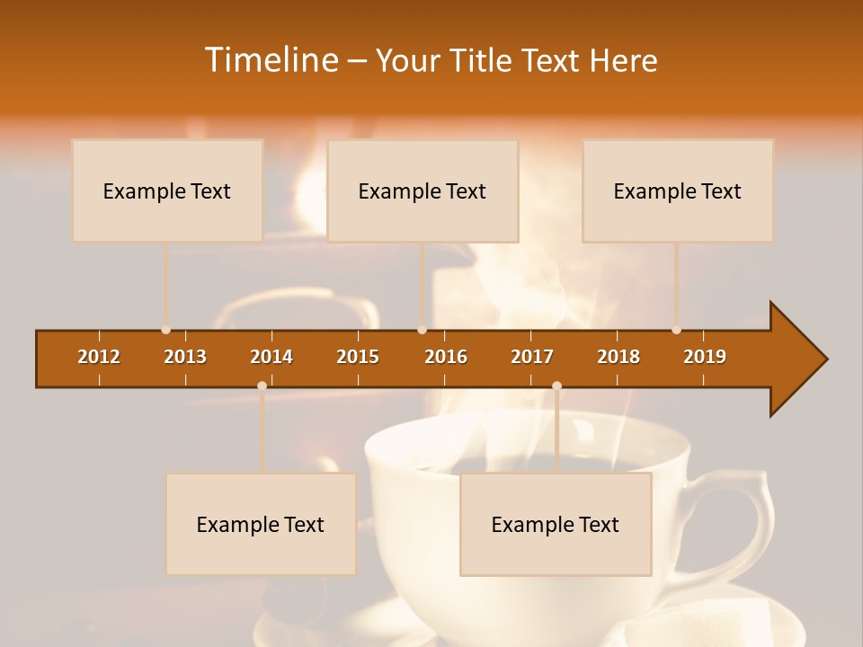 Wall Coffee Old PowerPoint Template