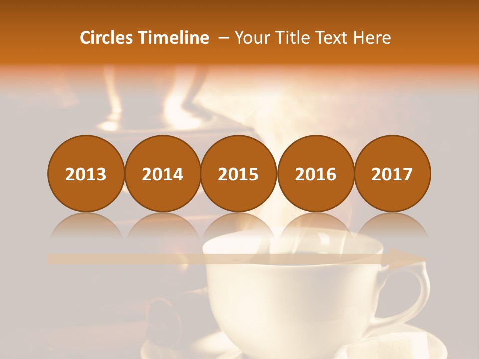 Wall Coffee Old PowerPoint Template