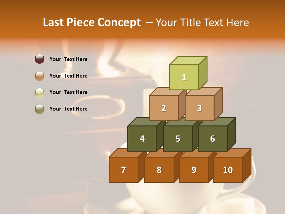 Wall Coffee Old PowerPoint Template