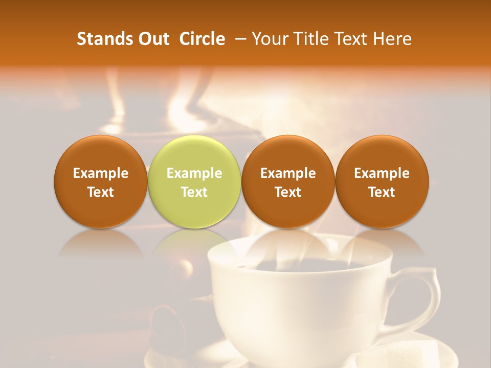 Wall Coffee Old PowerPoint Template