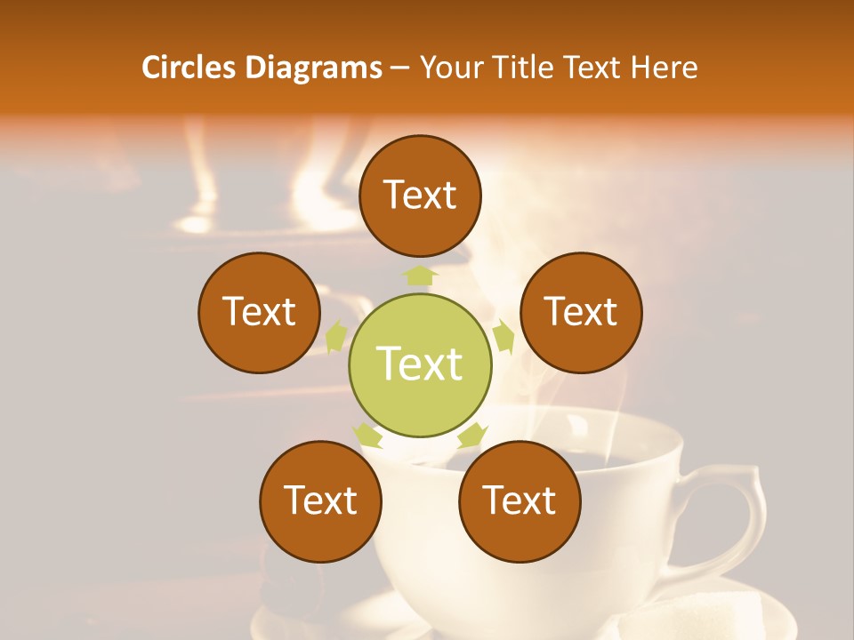 Wall Coffee Old PowerPoint Template