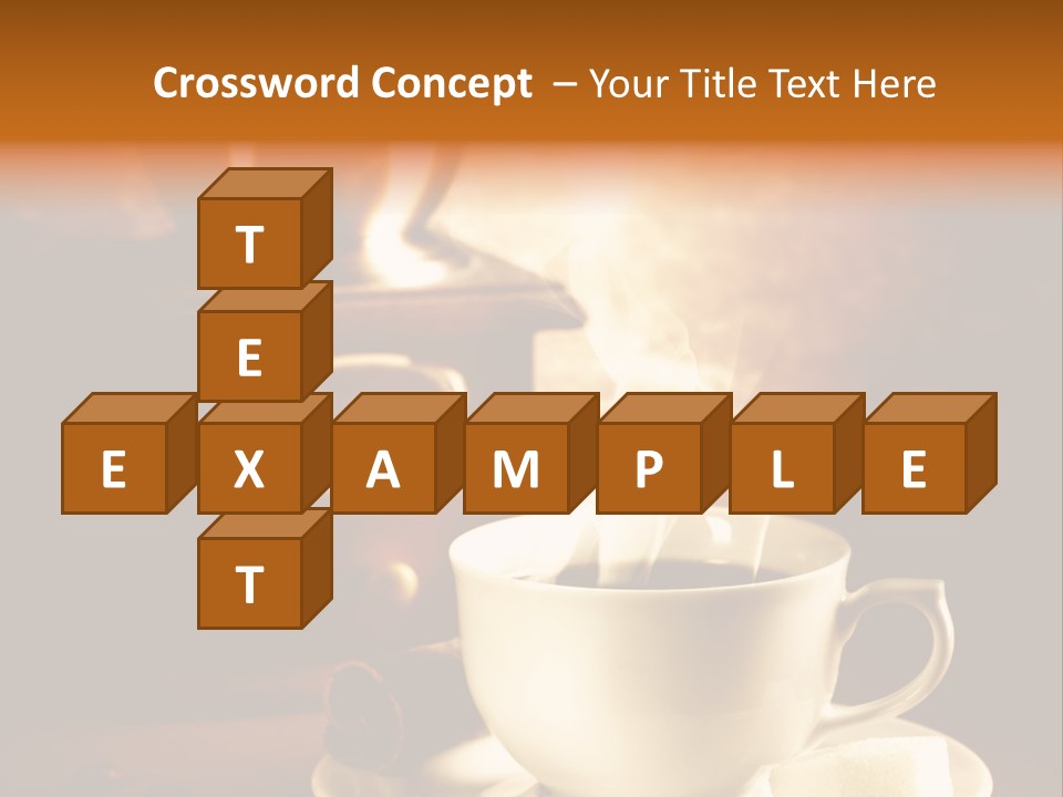 Wall Coffee Old PowerPoint Template