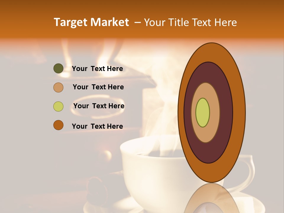 Wall Coffee Old PowerPoint Template