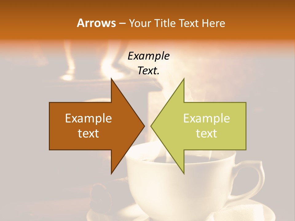 Wall Coffee Old PowerPoint Template