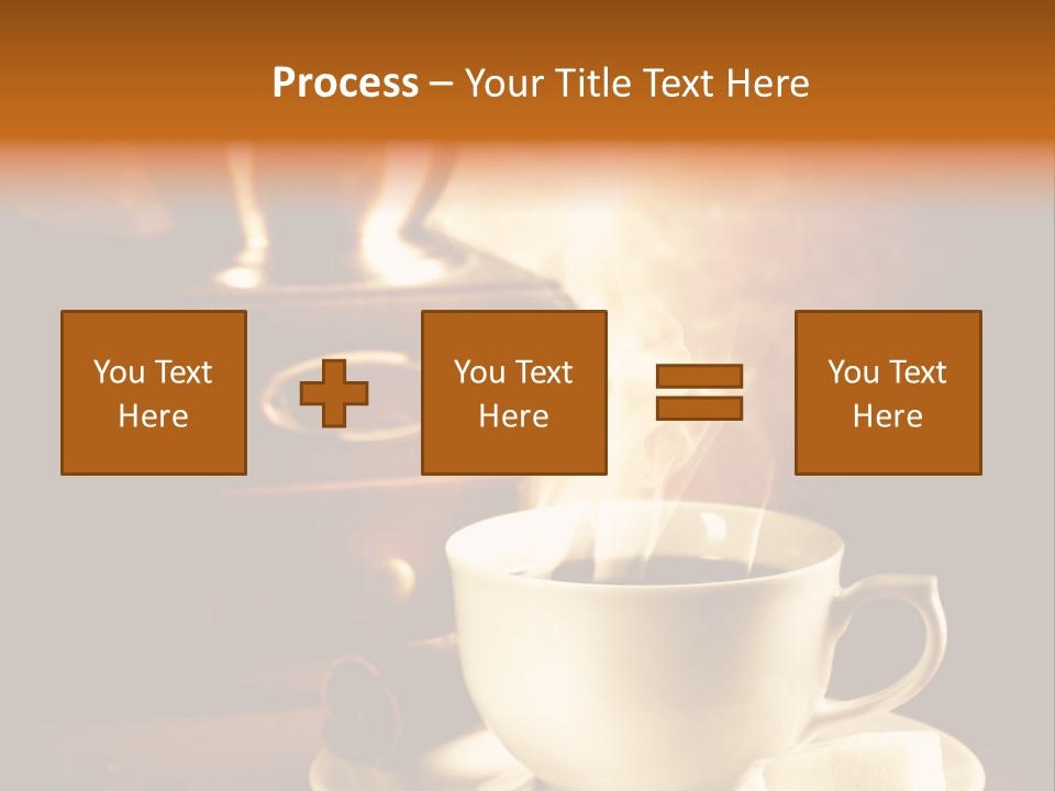 Wall Coffee Old PowerPoint Template