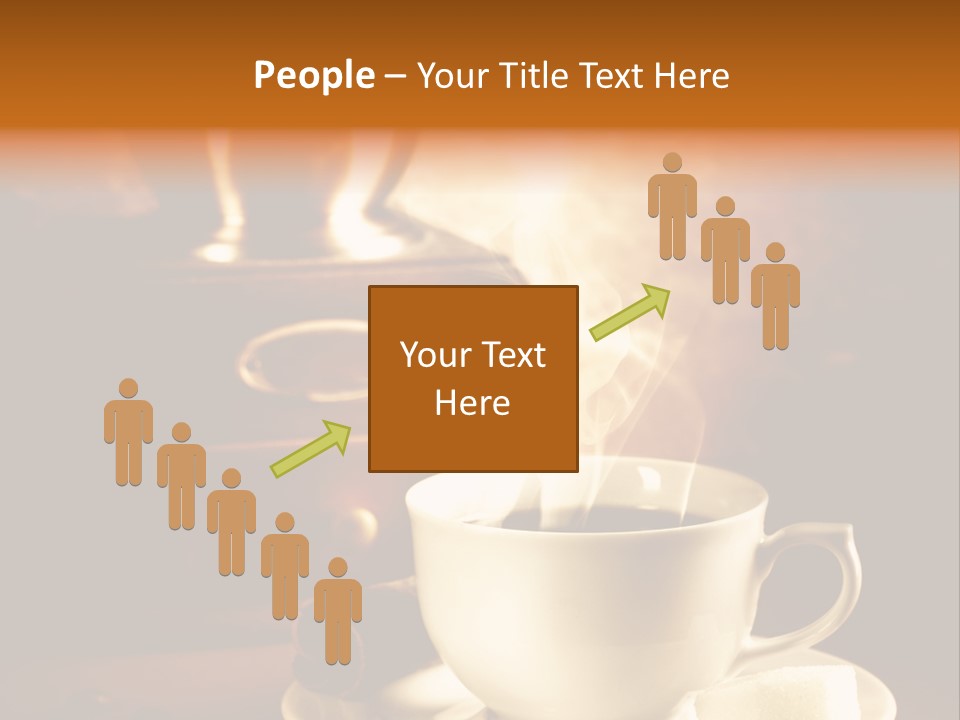 Wall Coffee Old PowerPoint Template