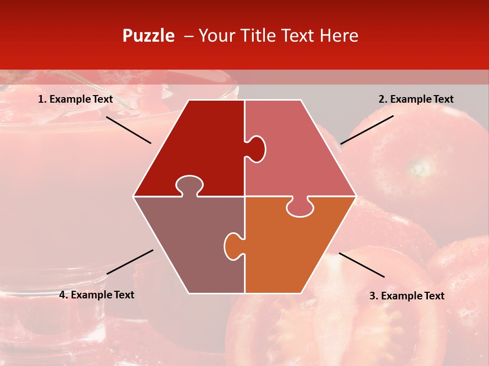 Tomato Nutritious Fresh PowerPoint Template