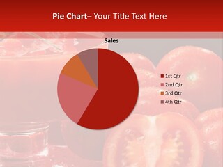 Tomato Nutritious Fresh PowerPoint Template