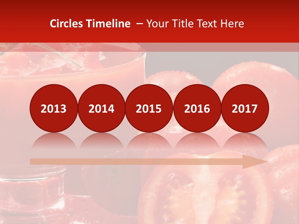 Tomato Nutritious Fresh PowerPoint Template